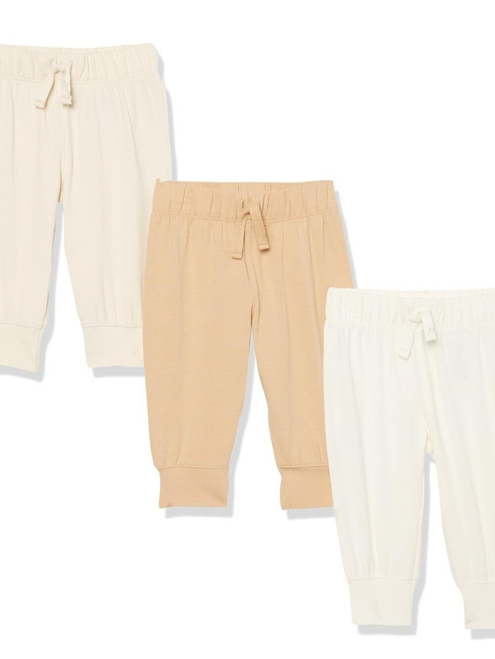 3-Pack Neutral Baby/Toddler Jogger Pants, Size 18M